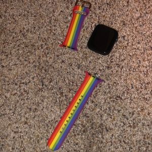 🌈 rainbow pride apple watch band